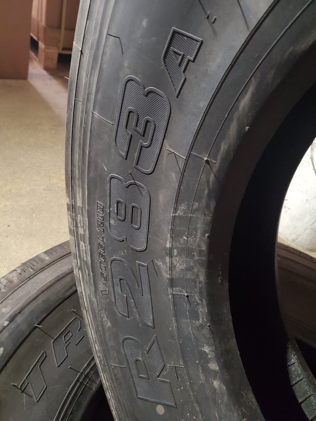 NOS BRIDGESTONE ECOPIA R283A BSW LT 11 22.5 144/142L 14PLY STEER TIRE 008832