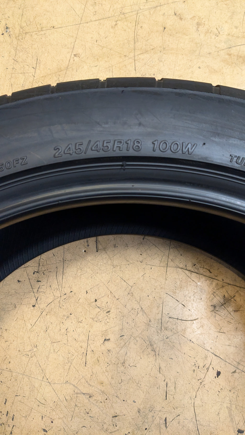2 FIRESTONE FIREHAWK INDY 500 BSW P 245 45 18 100W XL UHP TIRE 012309
