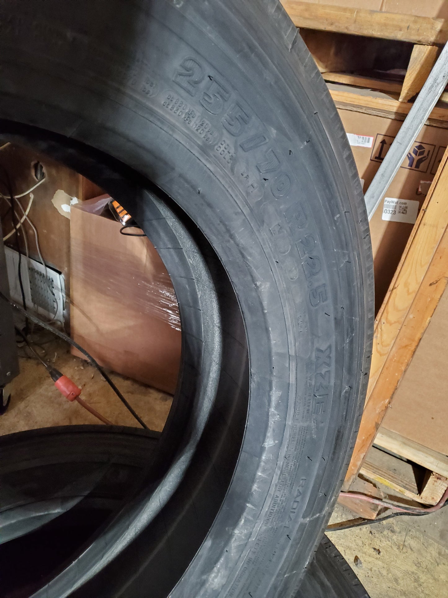 MICHELIN XZE BSW LT 255 70 22.5 16PLY COMMERCIAL TIRE 61737