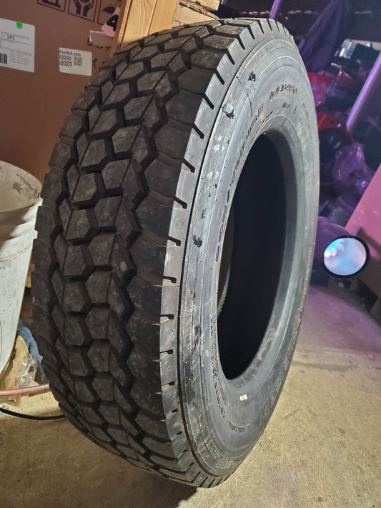 DOUBLE COIN RLB490 BSW LT 245 70 19.5 136/134K 16PLY COMMERCIAL TIRE 1134902795