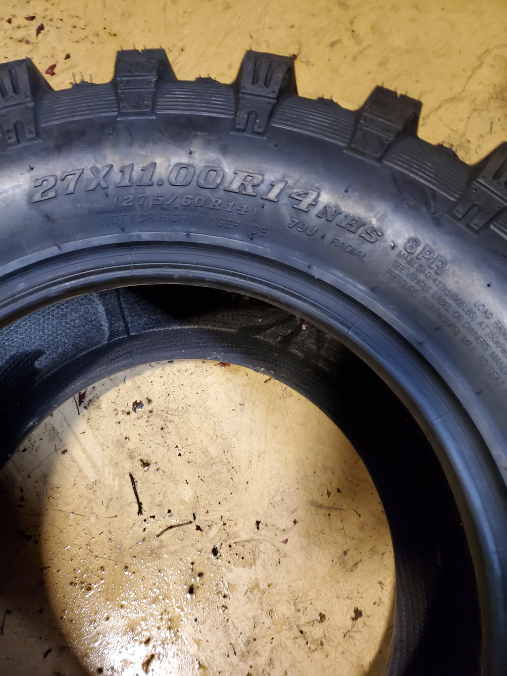 PRO ARMOR X-TERRAIN BSW 27 11 14 79J 8PLY ATV/UTV TIRE 5418331
