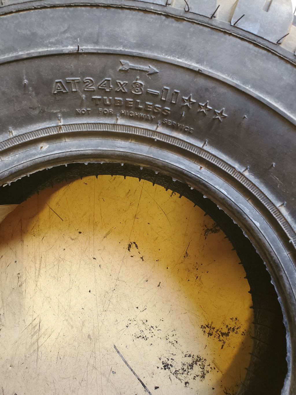 NOS GOODYEAR TRACKER MP BSW AT 24 8 11 ATV/UTV TIRE 8600077900815