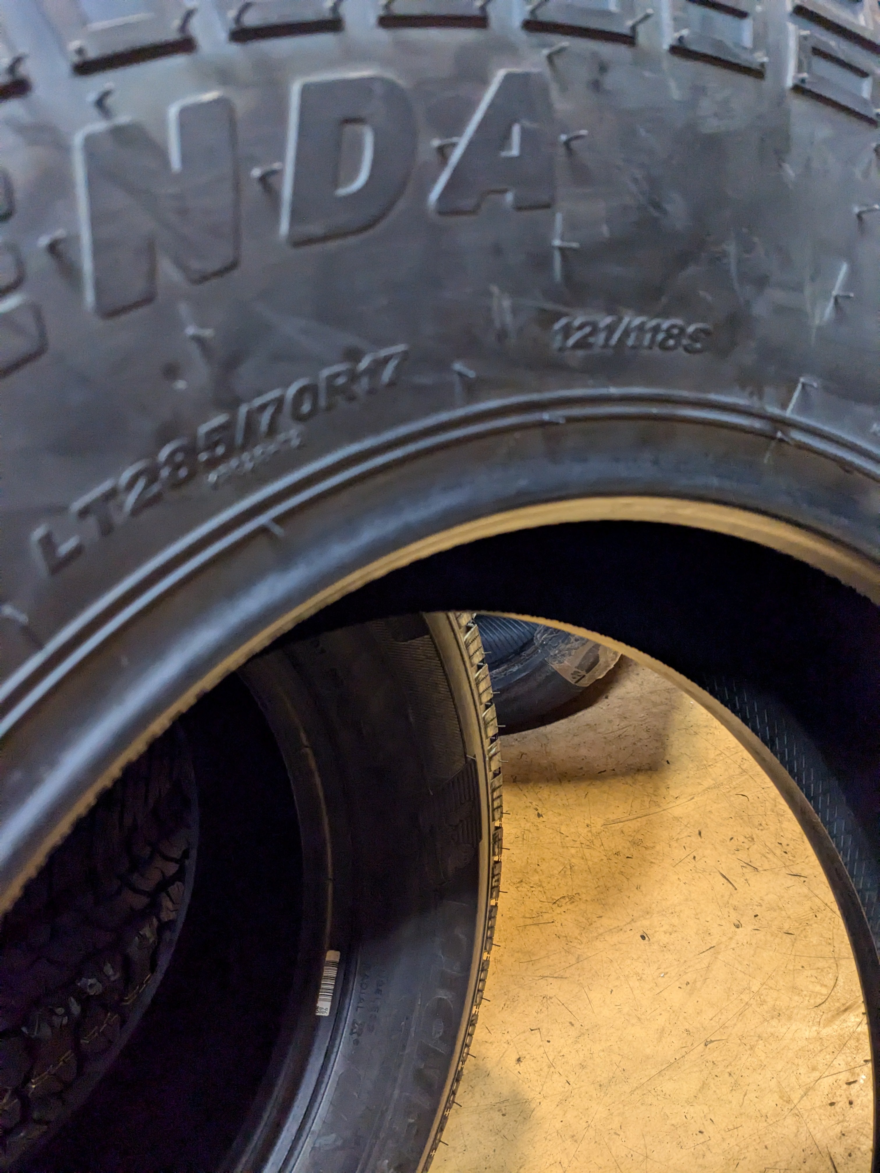 (KSL ONLY) 4 KENDA KLEVER AT2 LT 285 70 17 121/118S LRE 10 PLY ALL TERRAIN TIRES 628008
