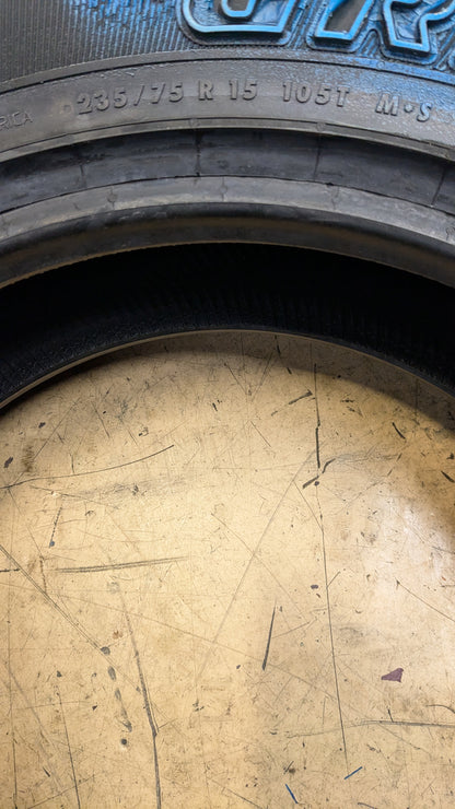 GENERAL GRABBER HTS OWL P 235 75 15 105T ALL SEASON TIRE 04503120000