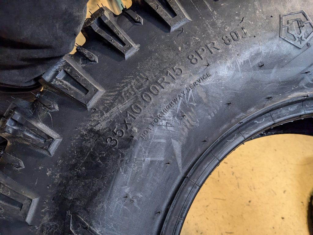 HERCULES TIS OFFROAD UT1 BSW P 35 10 15 80J 8PLY ATV/UTV TIRE 98490