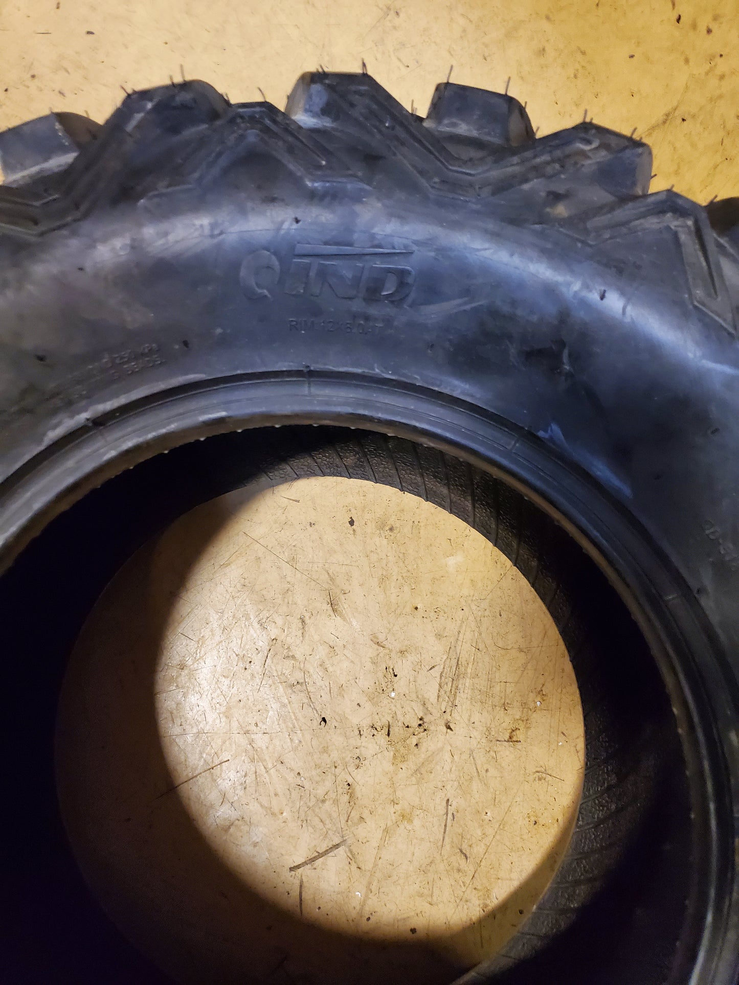 NOS QIND X-CROSS COUNTRY BSW AT 25 10 12 53N 6PLY ATV/UTV TIRE 251012