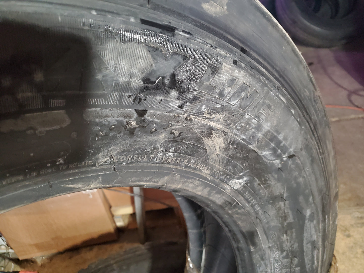 MICHELIN X LINE ENERGY BSW LT 275 80 22.5 144/141L 14PLY STEER TIRE 03885