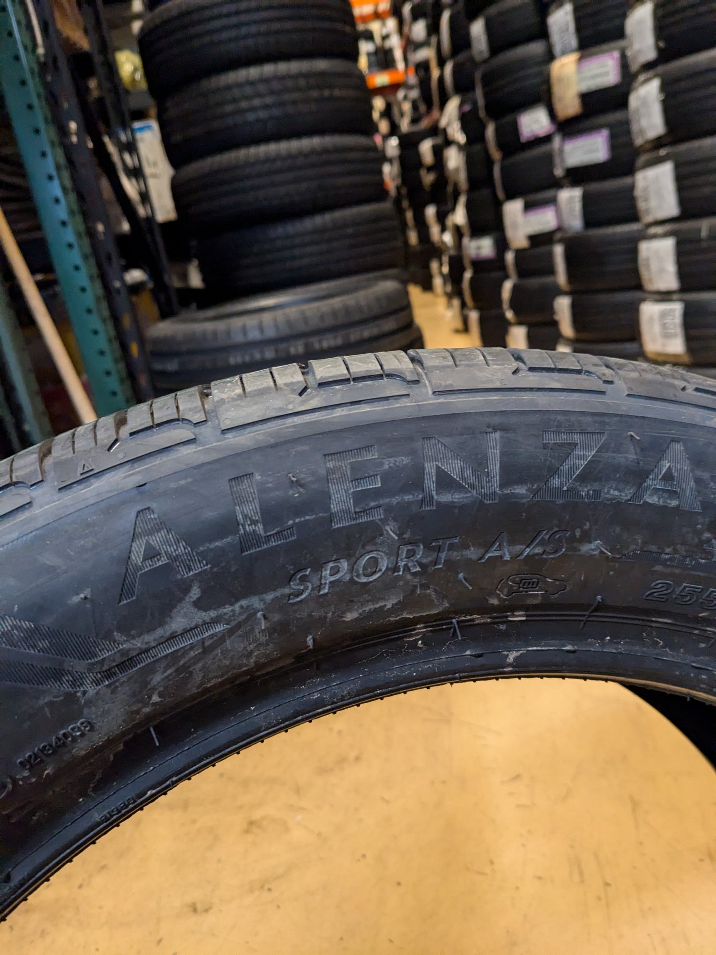 BRIDGESTONE ALENZA SPORT A/S ENLITEN P 255 50 20 109V SL ALL SEASON TIRE 015056