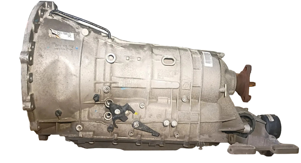 USED TRANSMISSION ASSY. 10-12 XF XJ 5.0 AUTOMATIC 9X23-7000-CE