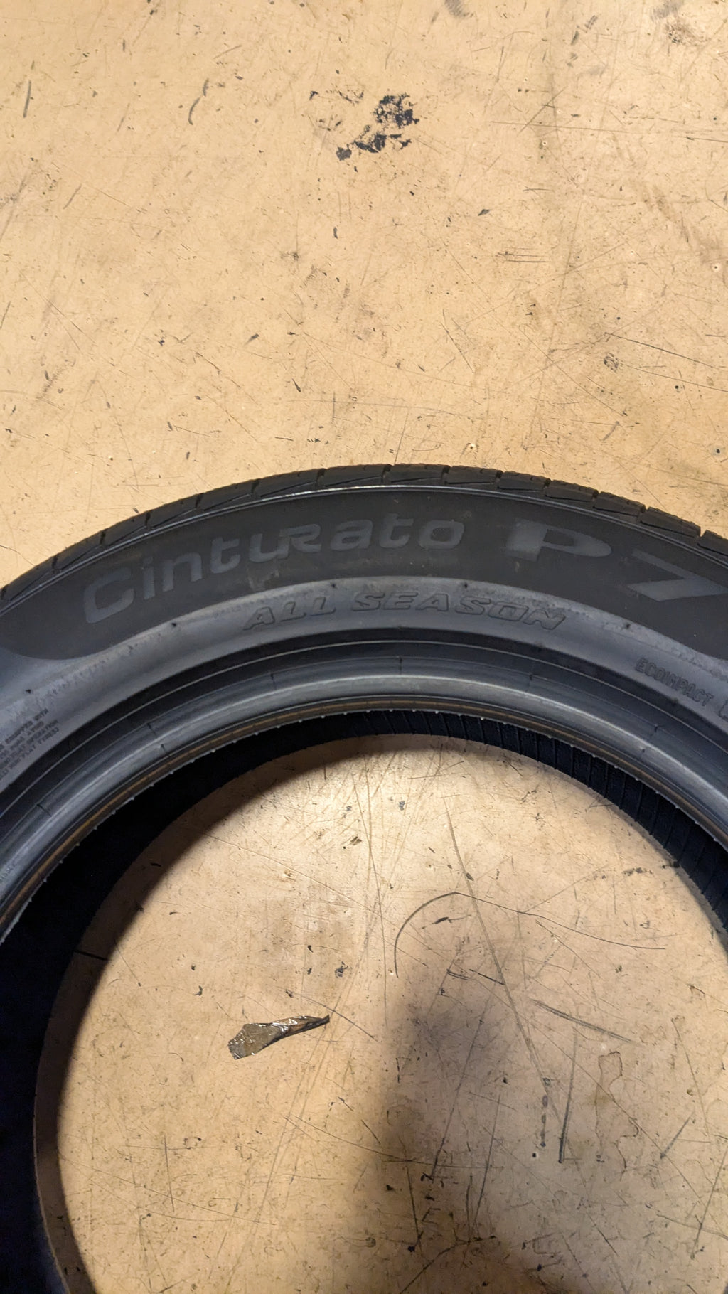 PIRELLI  CINTERATO P7 A/S BSW P 225 60 18 104H XL ALL SEASON TIRE 2617600