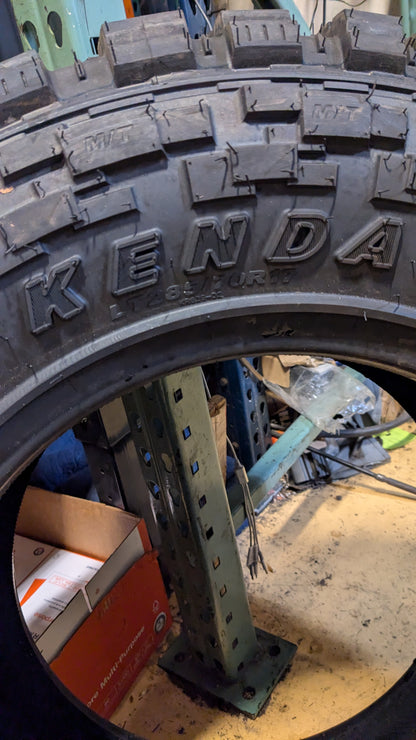 KENDA KLEVER M/T2 KR629 BSW LT 285 70 17 121/118R 10PLY MUD TERRAIN TIRE 629007