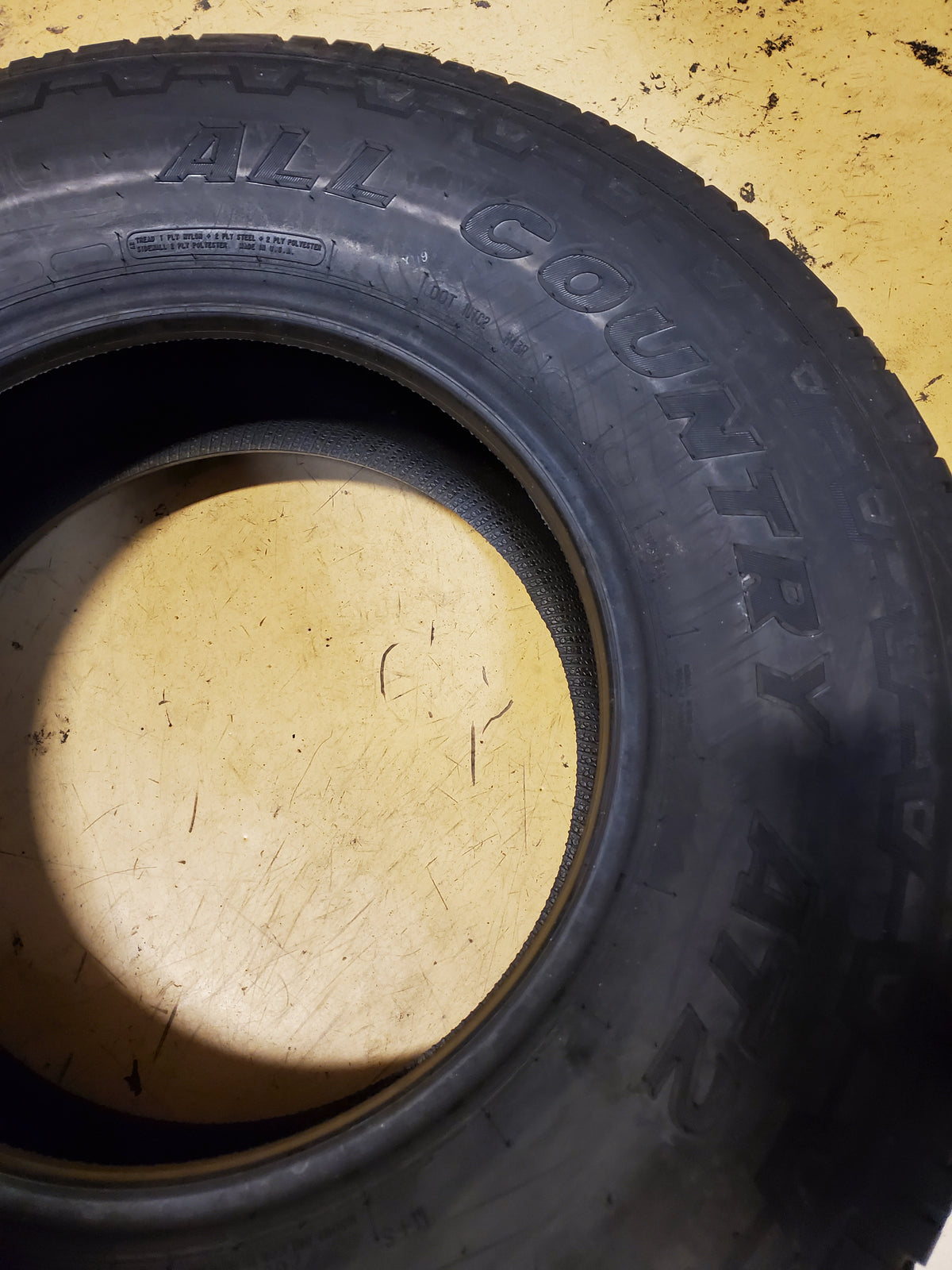 2 IRONMAN ALL COUNTRY AT2 BSW P 265 70 16 112T ALL TERRAIN TIRE 7592