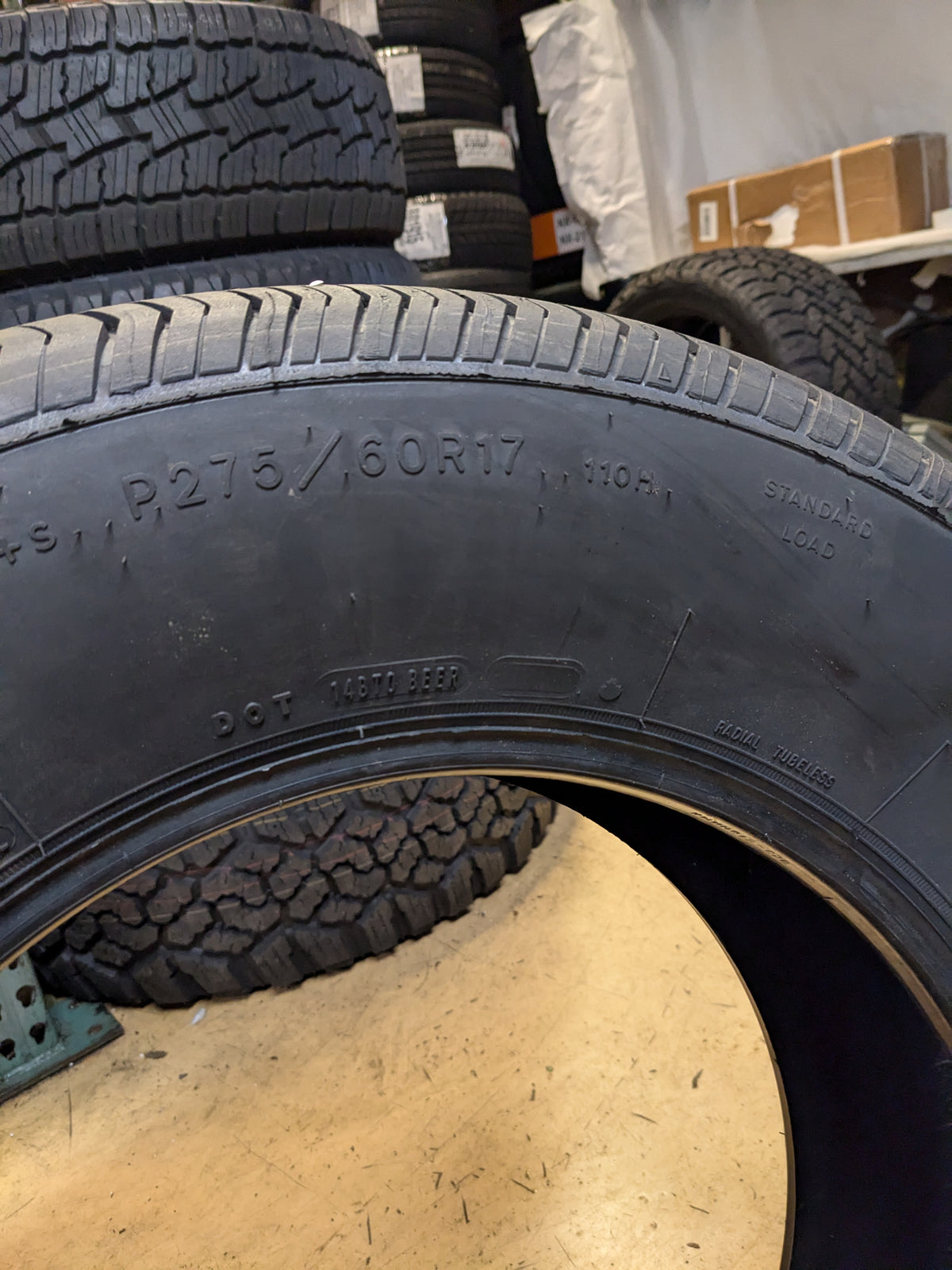 GOODYEAR EAGLE RS-A BSW P 275 60 17 110H SL ALL SEASON TIRE 732372500