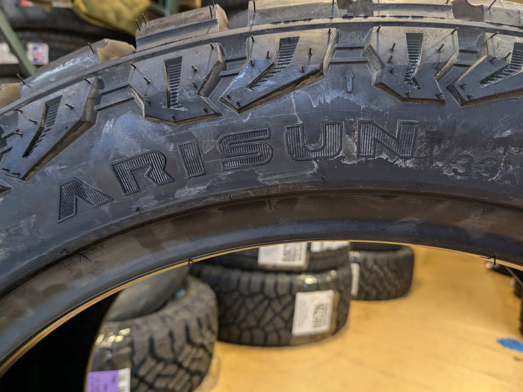 ARISUN ARESTA RT ZG07 BSW LT 33 12.50 22 109Q E RUGGED TERRAIN TIRE TH42492