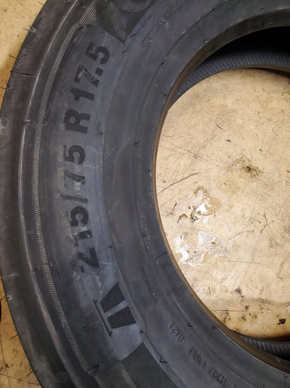 CONTINENTAL HTL2 ECO PLUS BSW  215 75 17.5 135/133L 18PLY TRAILER TIRE 05311070000