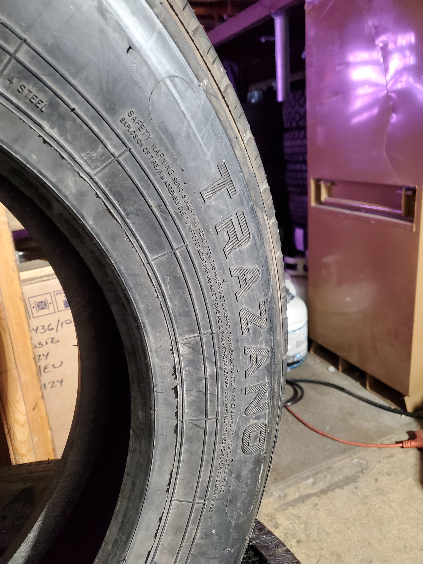 TRAZANO CR960A BSW LT 225 70 19.5 128/126N 14PLY COMMERCIAL TIRE 314275HT