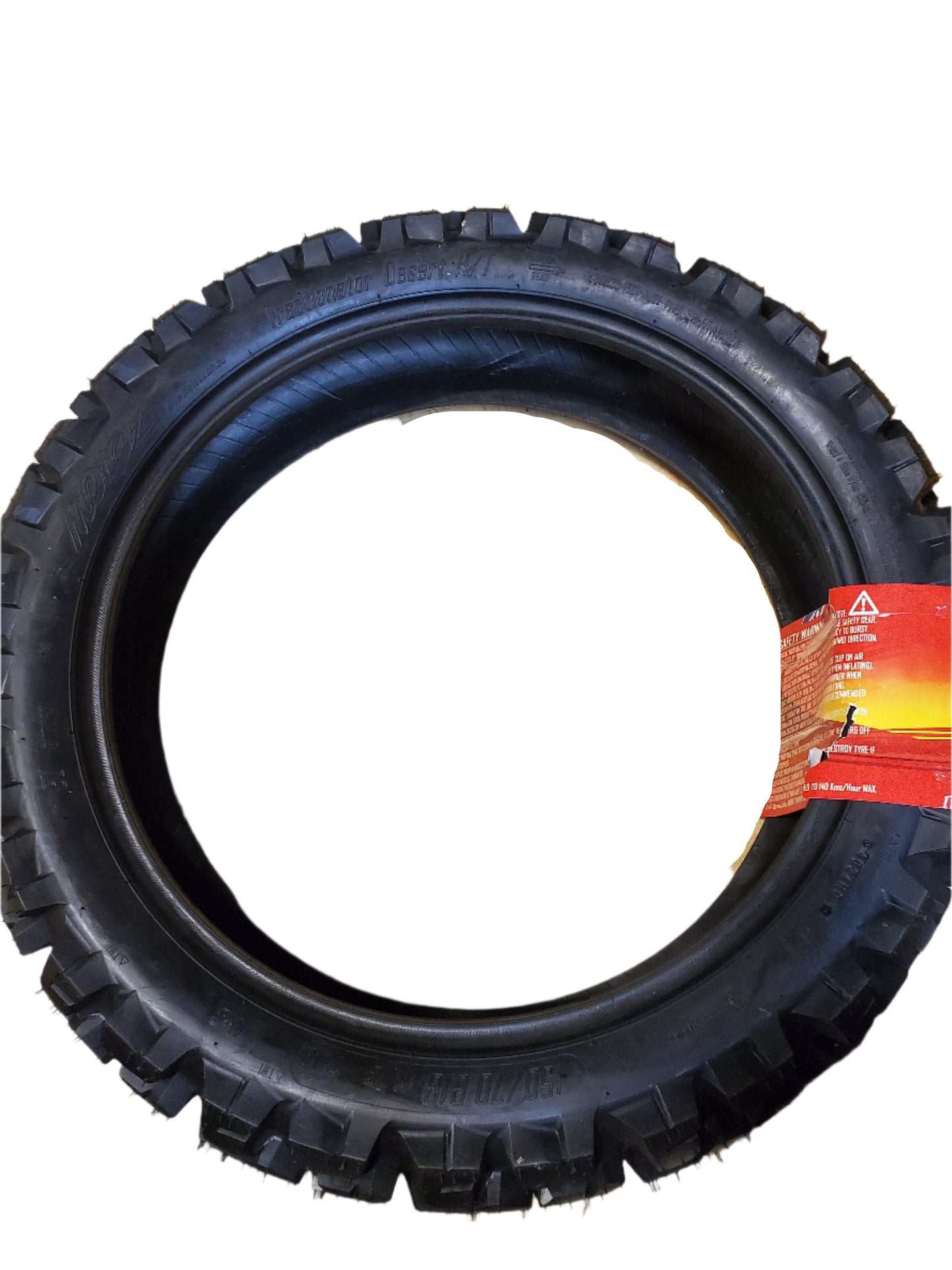 MOTOZ TRACTIONATOR DESERT H/T BSW 150 70 18 70Q REAR DIRT BIKE TIRE 0915007018