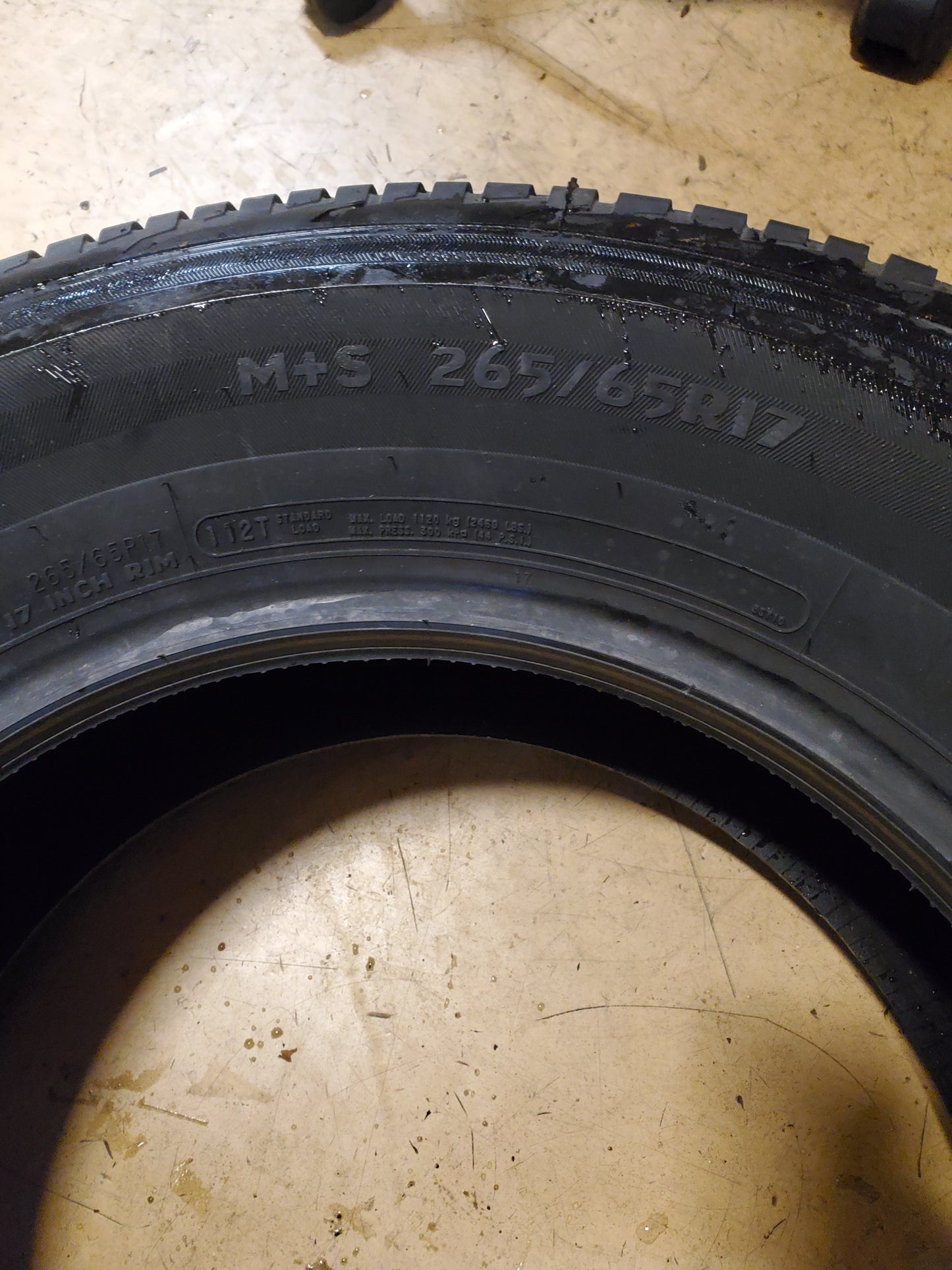MESA A/P3 BSW P 265 65 17 112T ALL SEASON TIRE MSP58