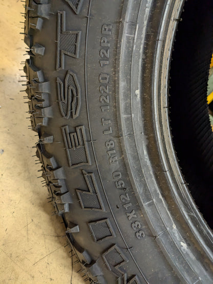 MILESTAR PATAGONIA M/T-02 BSW LT 33 12.50 18 MUD TERRAIN TIRE 22789502