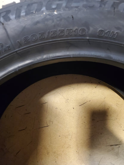 BRIDGESTONE BLIZZAK LM001 RFT BSW P 205 55 16 91H WINTER TIRE 011839