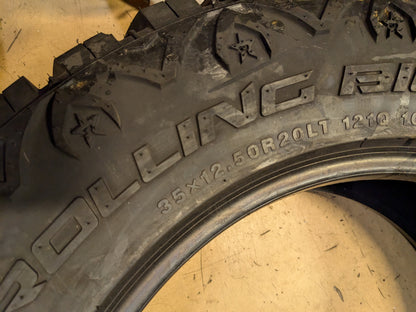 RBP REPULSOR M/T RX LT 35 12.5 20 121Q LRE 10 PLY MUD TERRAIN TIRE RBPST20125020