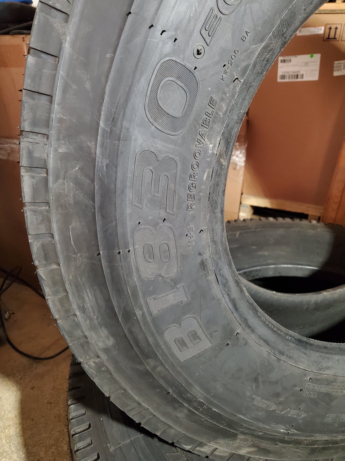 FALKEN BI830 BSW LT 295 75 22.5 145/143L 16PLY COMMERCIAL TIRE 62839936