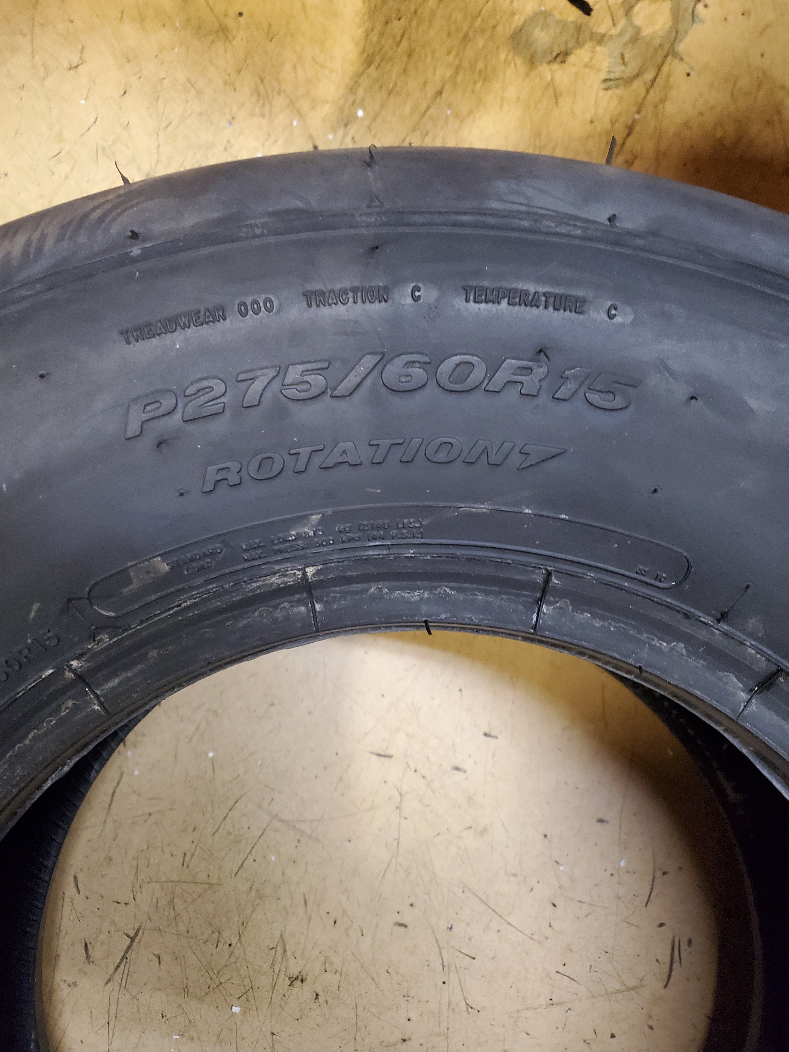 MICKEY THOMPSON ET STREET R BSW P 275 60 15 TRACK COMPETITION TIRE 315085004