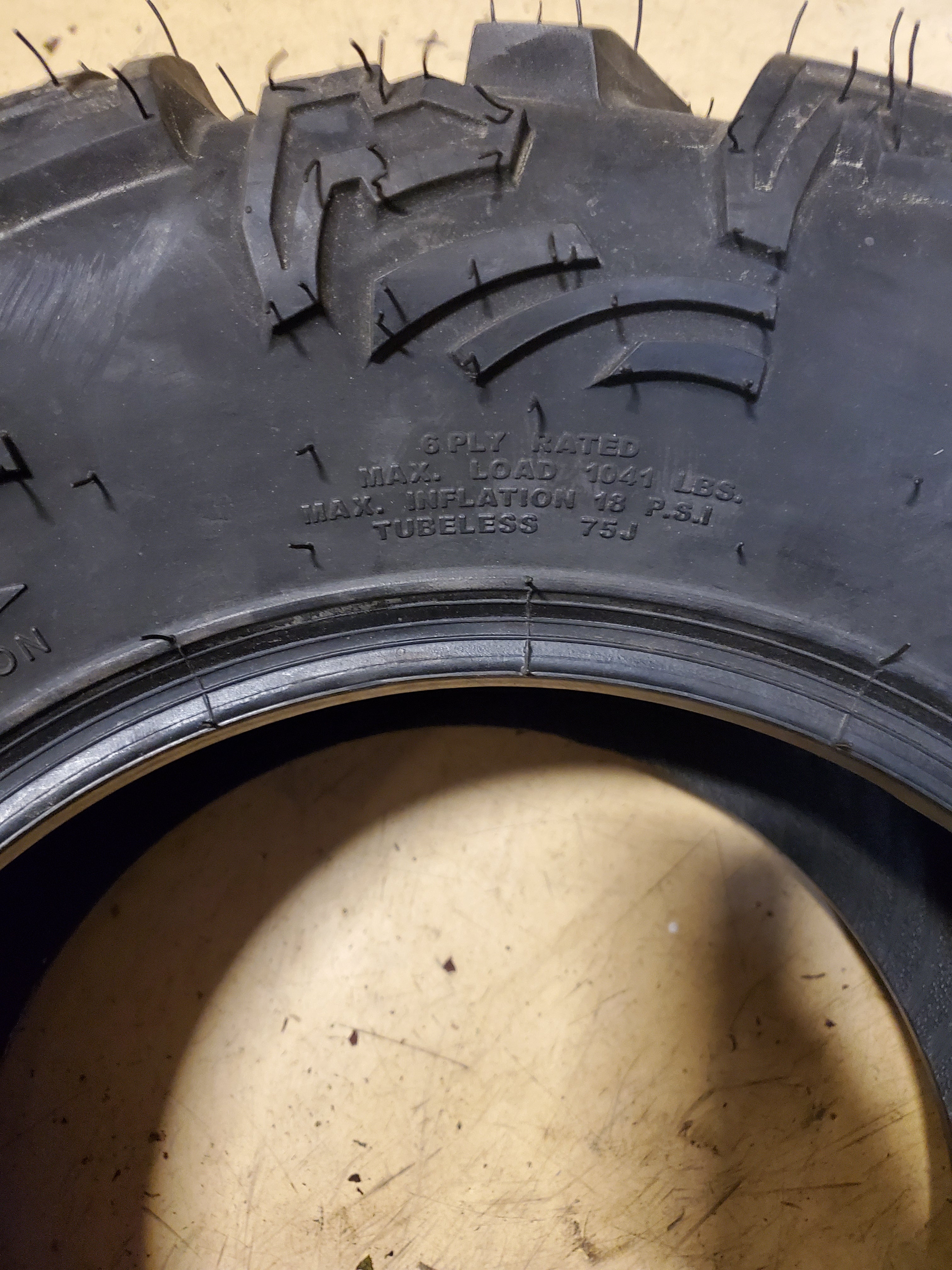 MASSFX BSW AT 27 11 14 75J 6PLY ATV/UTV TIRE M271114