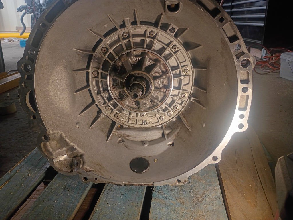 USED TRANSMISSION ASSY. 10-12 XF XJ 5.0 AUTOMATIC 9X23-7000-CE