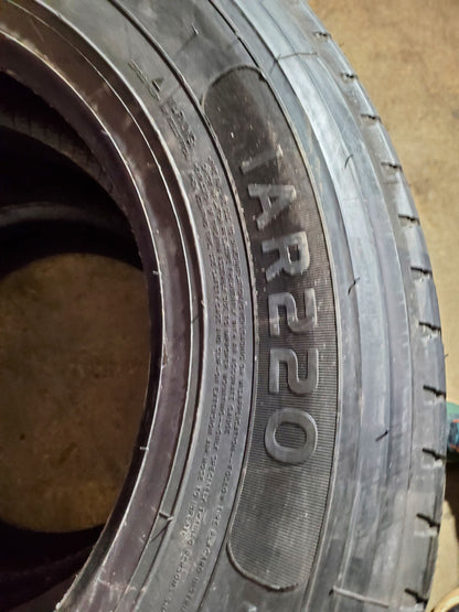IRONHEAD IAR220 BSW LT 225 70 19.5 128/126L 14PLY ALL POSITION TIRE 5548293