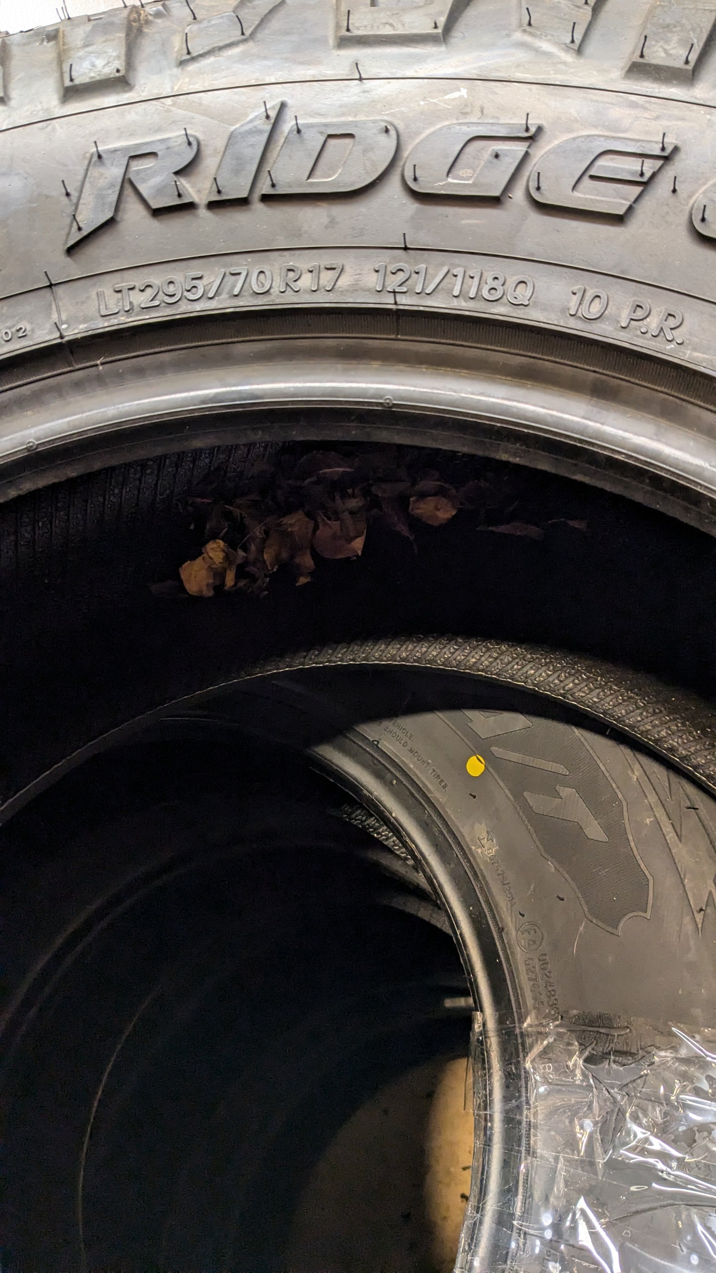 NITTO RIDGE GRAPPLER BSW LT 295 70 17 121/118Q 10PLY ALL TERRAIN TIRE 217070