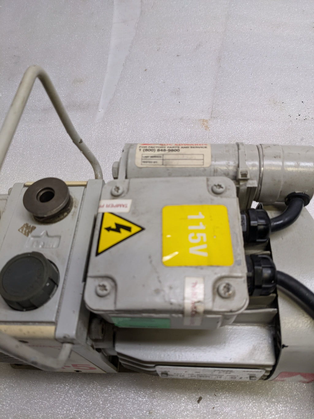EDWARDS G1099-89023 ROTARY VANE VACCUM PUMP 115V USED B2