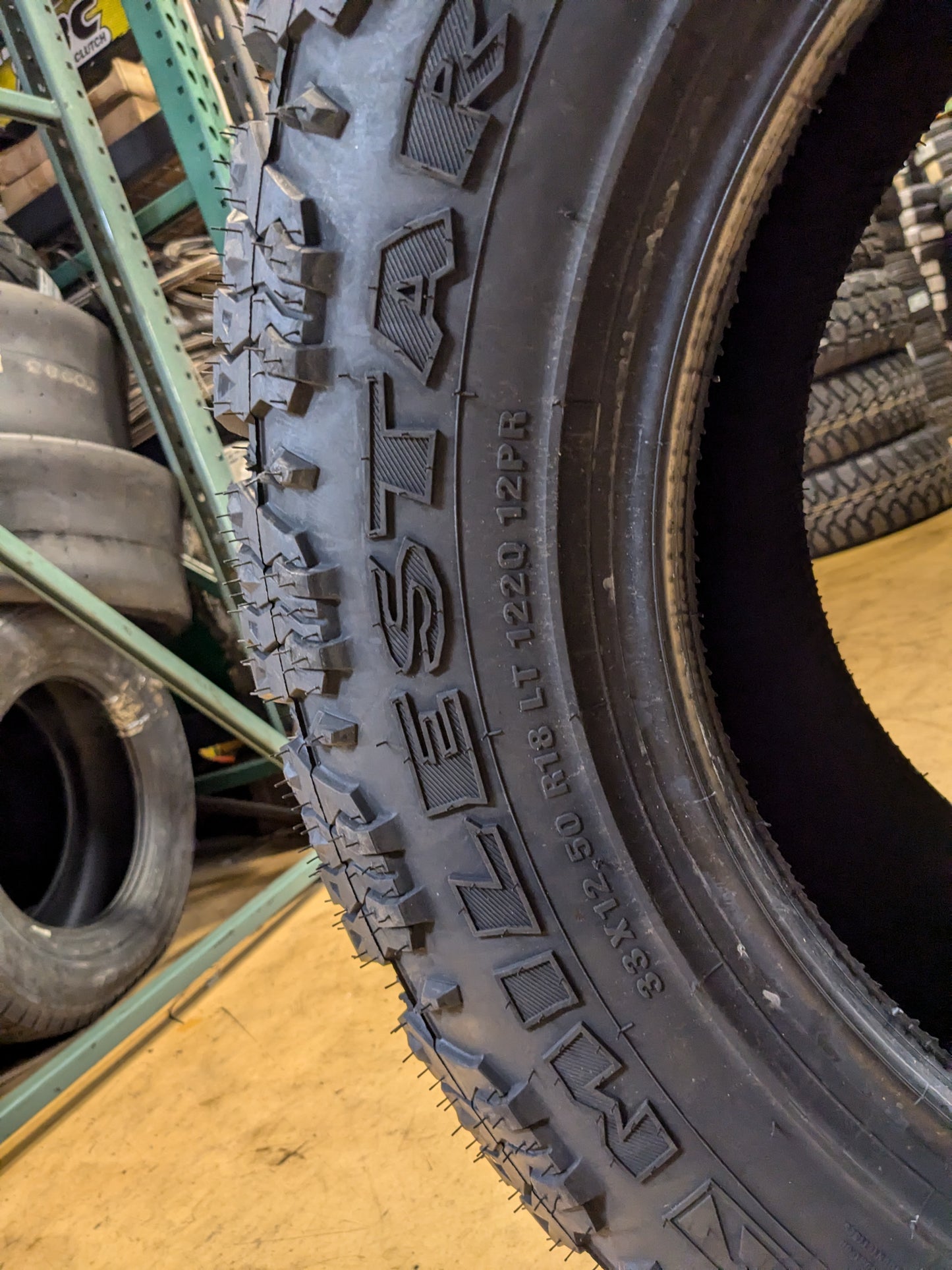MILESTAR PATAGONIA M/T-02 BSW LT 33 12.50 18 MUD TERRAIN TIRE 22789502