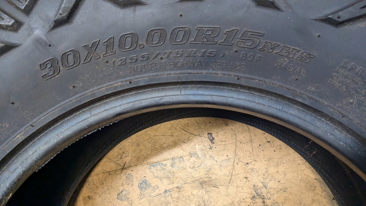 POLARIS PRO ARMOR CRAWLER XG BSW AT 30 10.0 15 89F 8PLY ATV TIRE 5416397