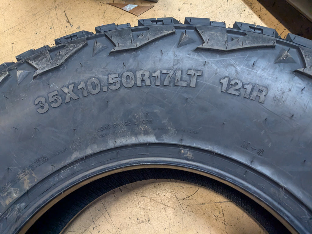 VENOM POWER TERRA HUNTER X/T BSW LT 35 10.50 17 121R E RUGGED TERRAIN TIRE TVPXT73