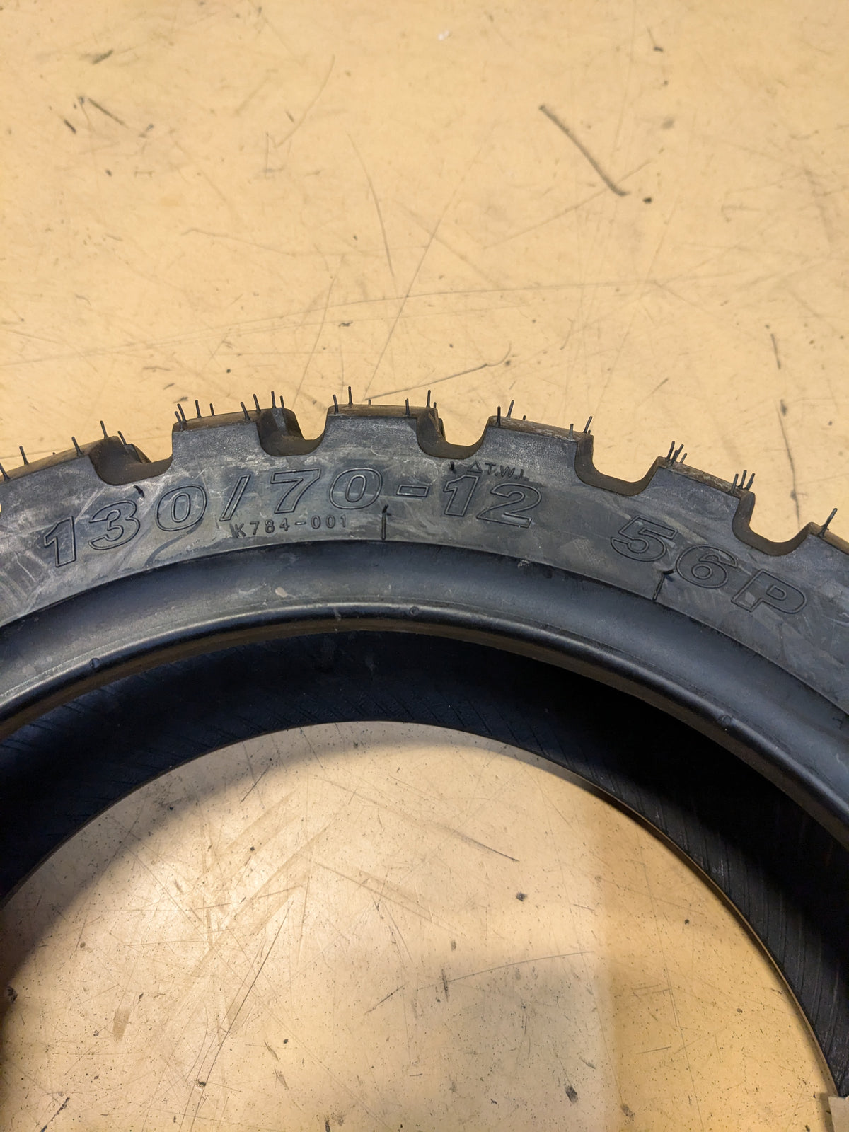 KENDA BIG BLOCK 130 70 12 56P BWS REAR SCOOTER TIRE 047841202B1