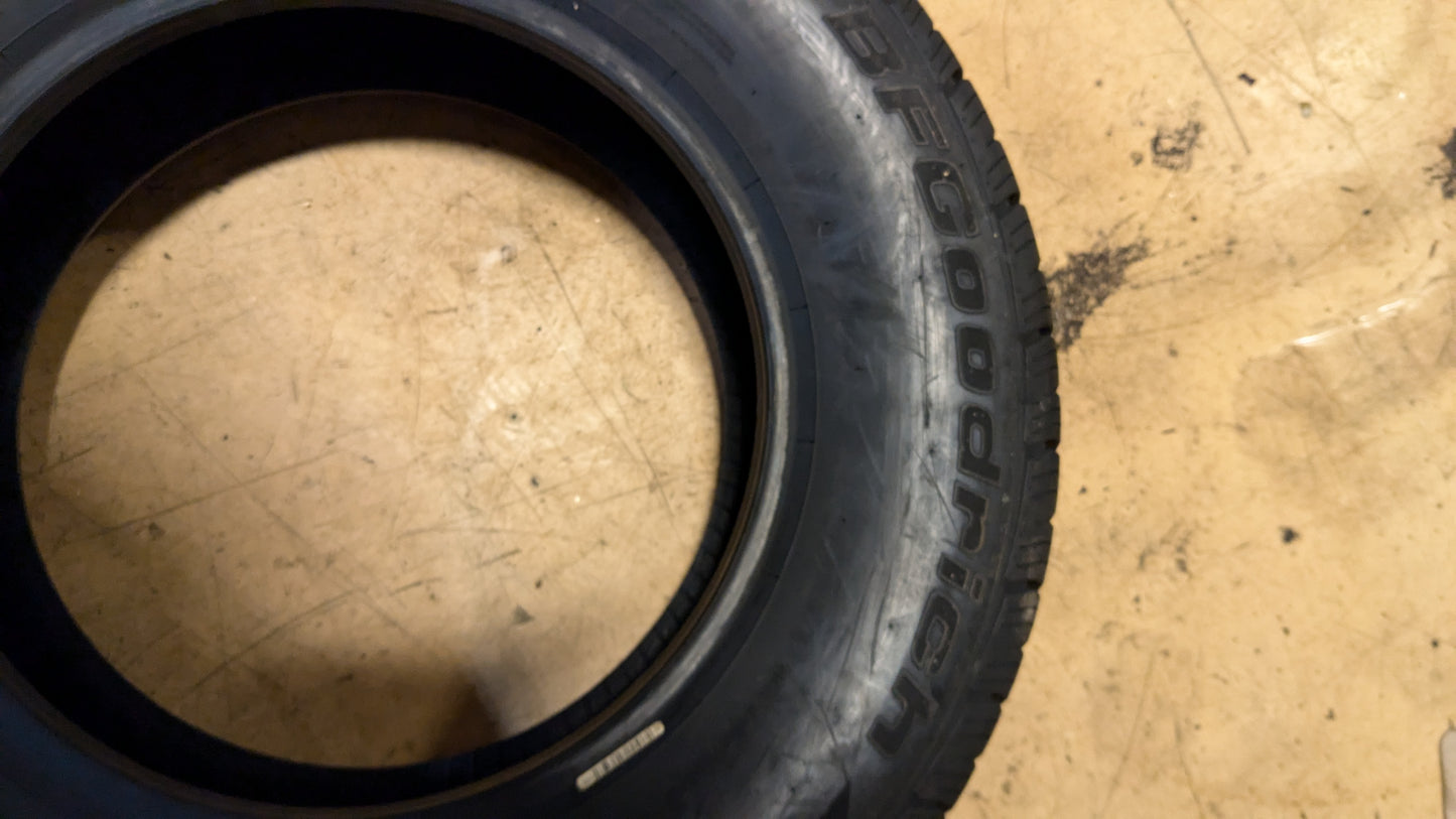 BFGOODRICH ADVANTAGE CONTROL BSW P 215 70 15 98H ALL SEASON TIRE 939