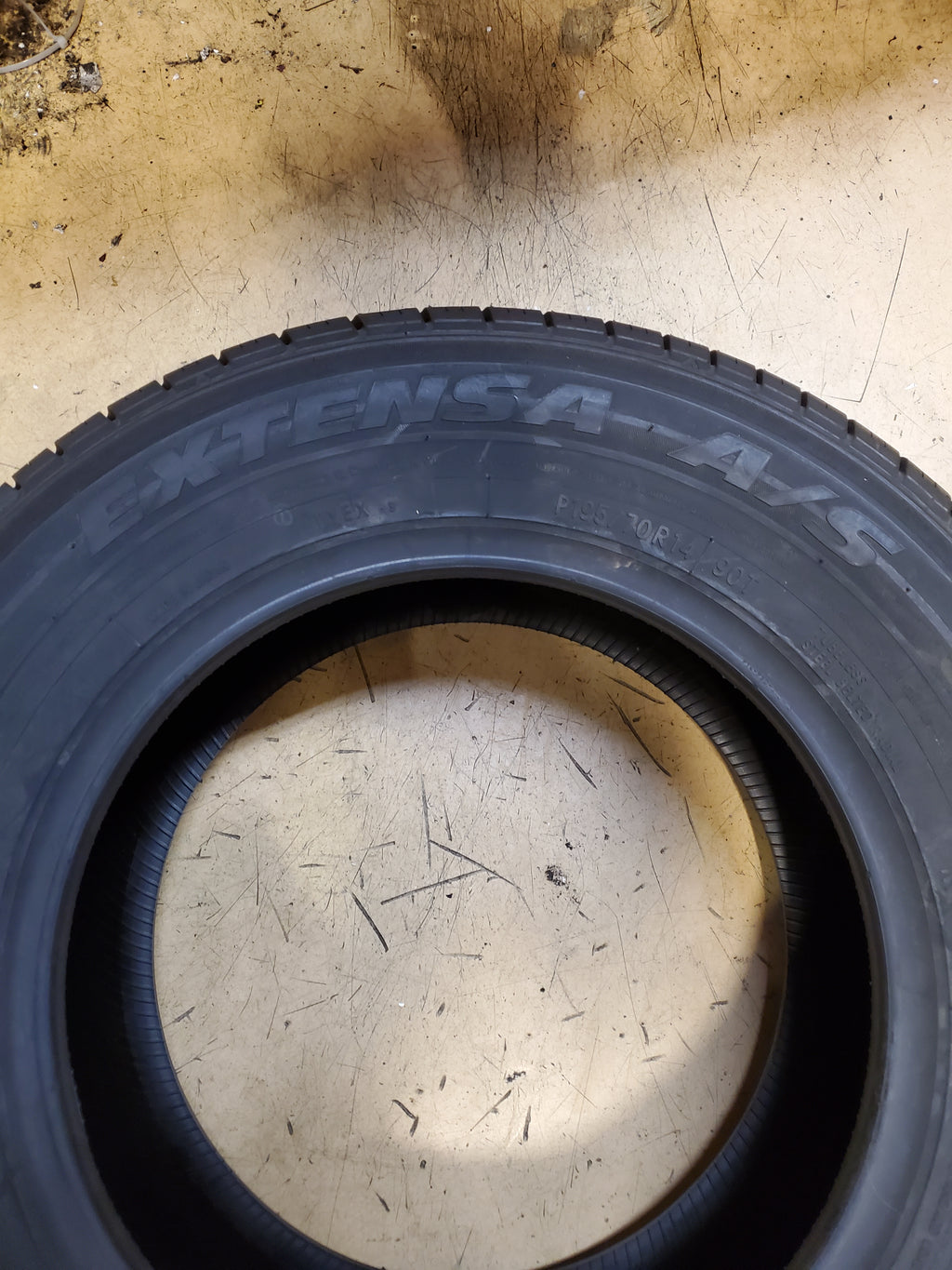 NOS TOYO EXTENSA A/S BSW P 195 70 14 90T ALL SEASON TIRE 147350