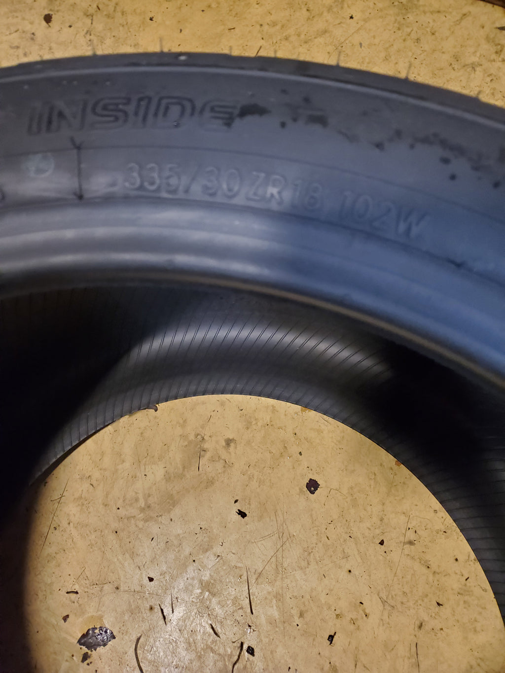 NITTO NT01 BSW P 335 30 18 102W TRACK COMPETITION TIRE 371290