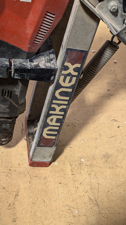USED MAKINEX JACKHAMMER WITH HILTI TE 1000-AVR DEMOLITION HAMMER