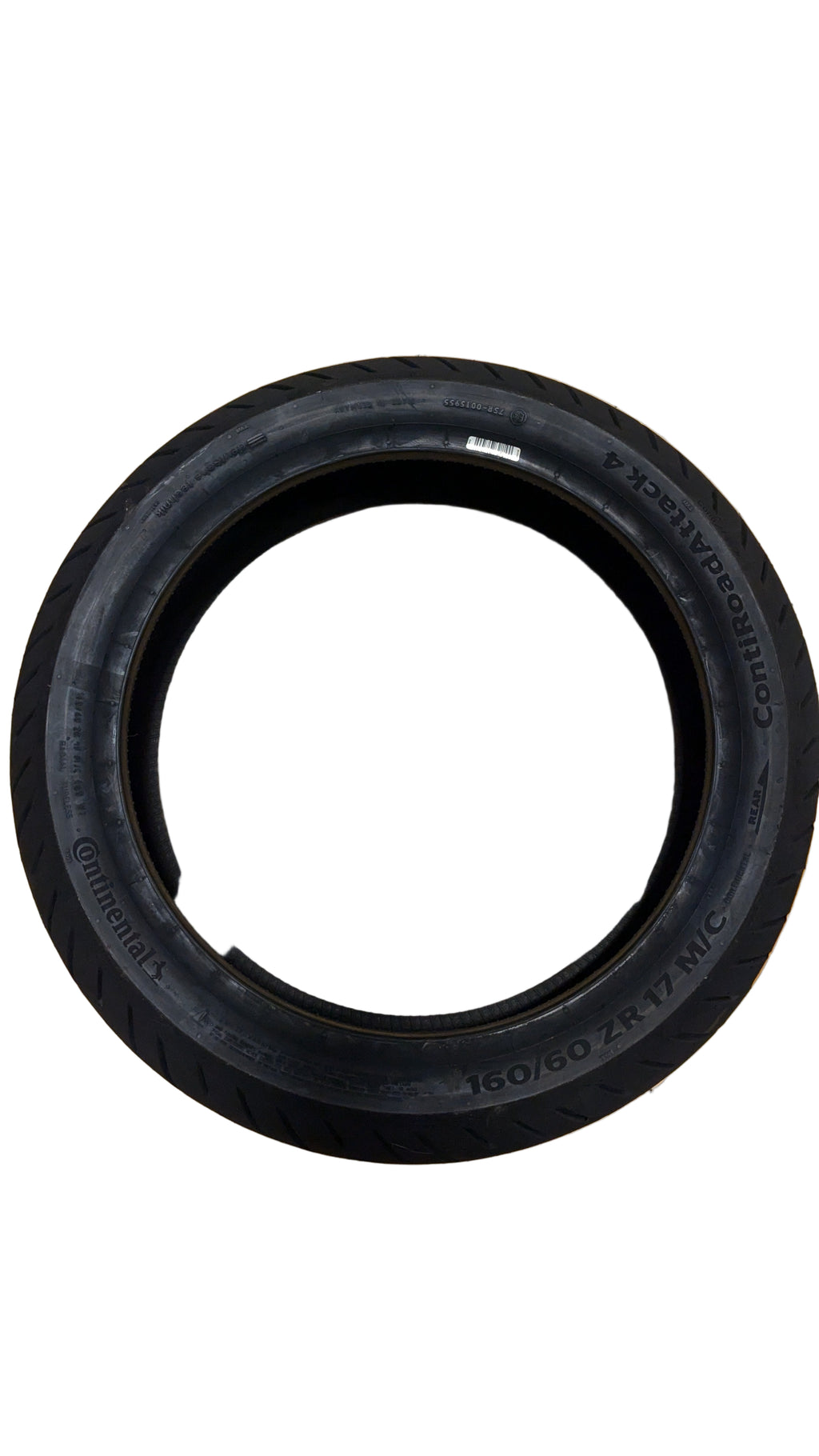 CONTINENTAL CONTI ROAD ATTACK 4  160 60 17 69W REAR MOTORCYCLE 02447080000