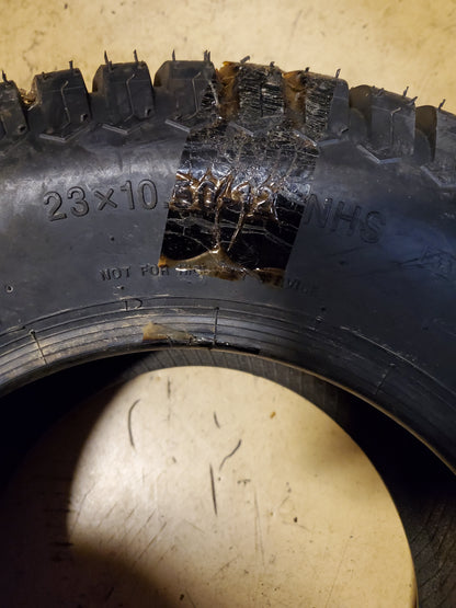 NOS TRAC GARD C/T P332 BSW 23 10.5 12 4PLY LAWN TIRE TGCT23105012
