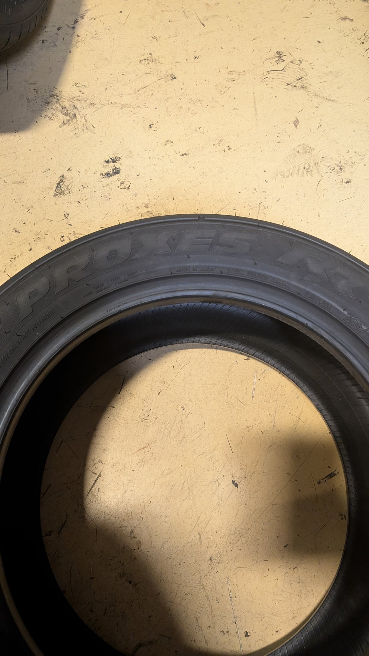 2 TOYO PROXES RR BSW P 205 50 15 0Y AUTOCROSS TIRE 255000