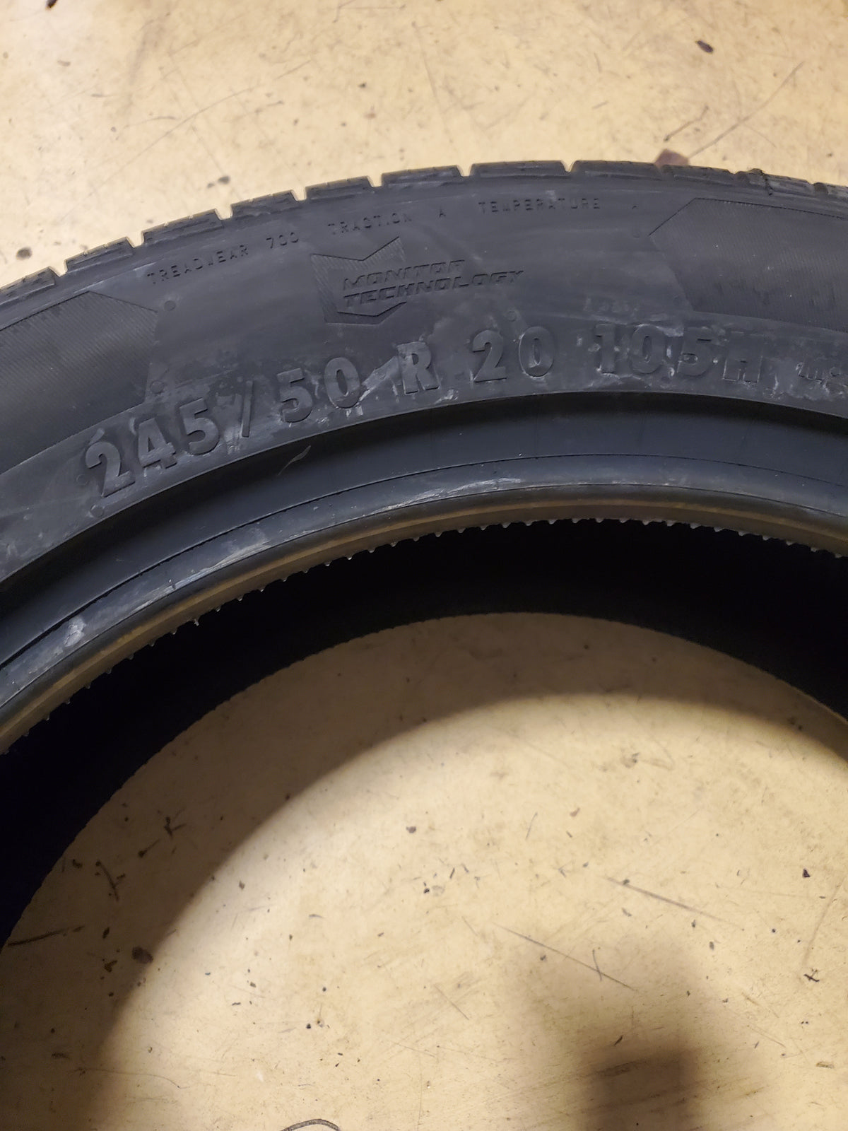 GENERAL ALTIMAX RT45 BSW P 245 50 20 105H XL ALL SEASON TIRE 15576680000