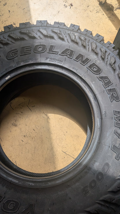 YOKOHAMA GEOLANDAR M/T G003 BSW LT 32 9.5 15 101Q ATV/UTV TIRE 110133377