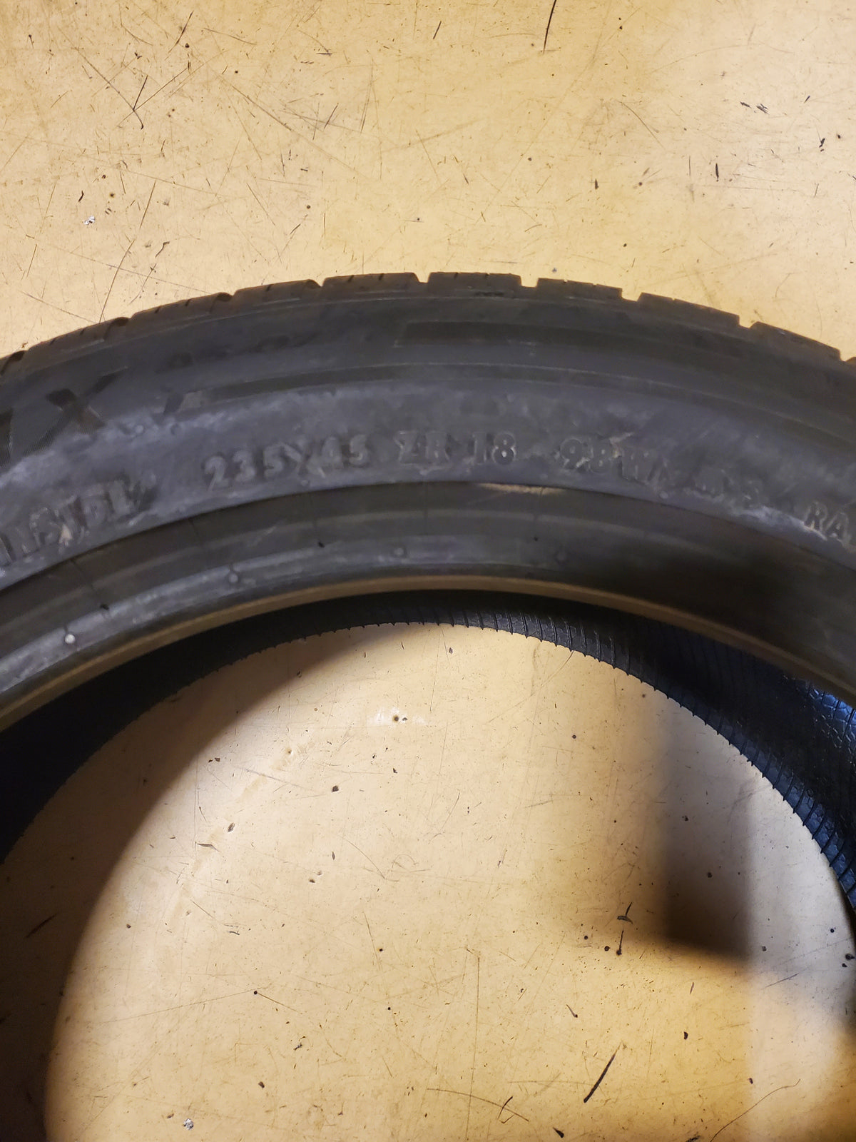 GENERAL G-MAX AS-07 BSW P 235 45 18 98W XL UHP TIRE 15579810000