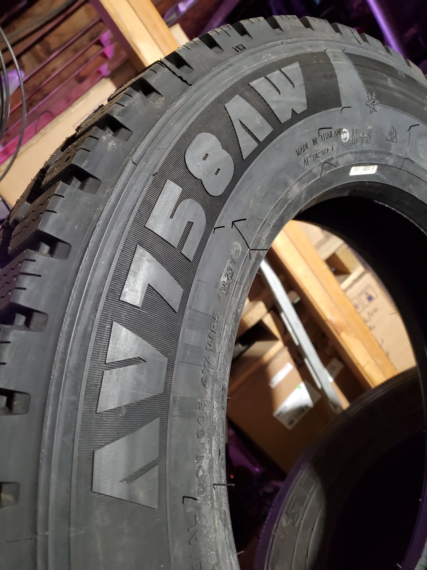 ADVANTA AV758AW BSW LT 225 70 19.5 130/128N 16PLY COMMERCIAL TIRE 1953332196