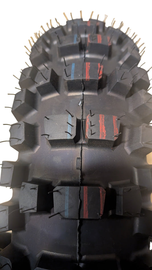 KENDA IBEX BSW 120 100 18 68M REAR DIRT BIKE TIRE KEN16790