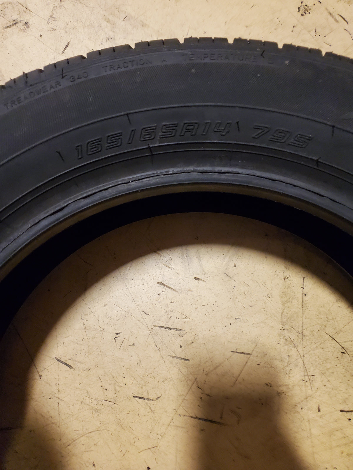 4 DUNLOP ENASAVE 01 A/S BSW P 165 65 14 79S TOURING TIRE 267028902