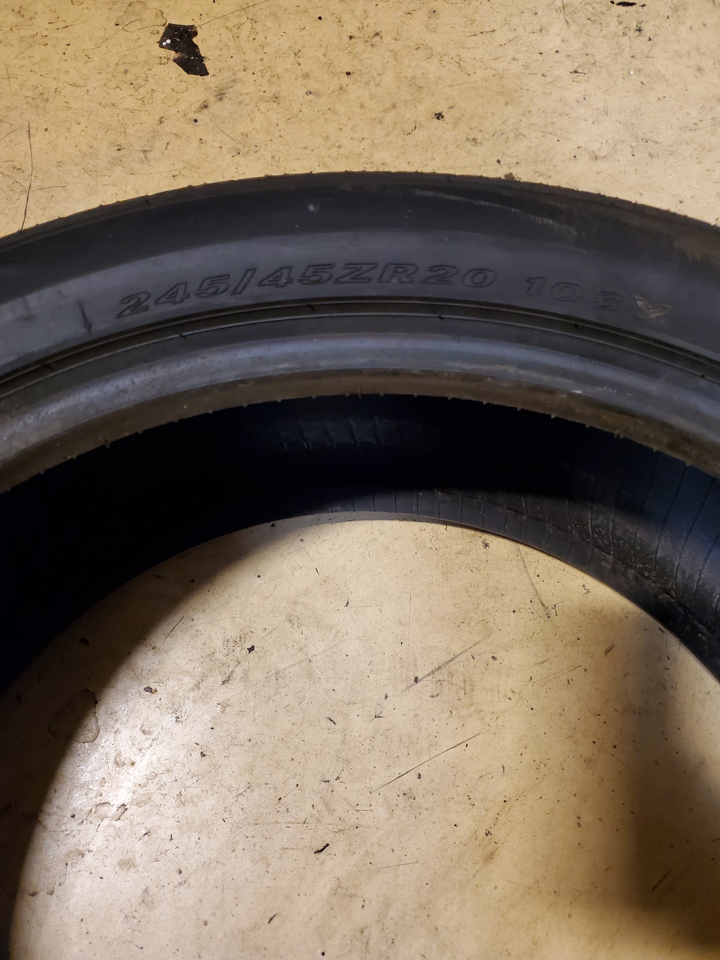 NOS NEXEN N FERA SU1 BSW P 245 45 20 103Y XL UHP TIRE 15090NXK